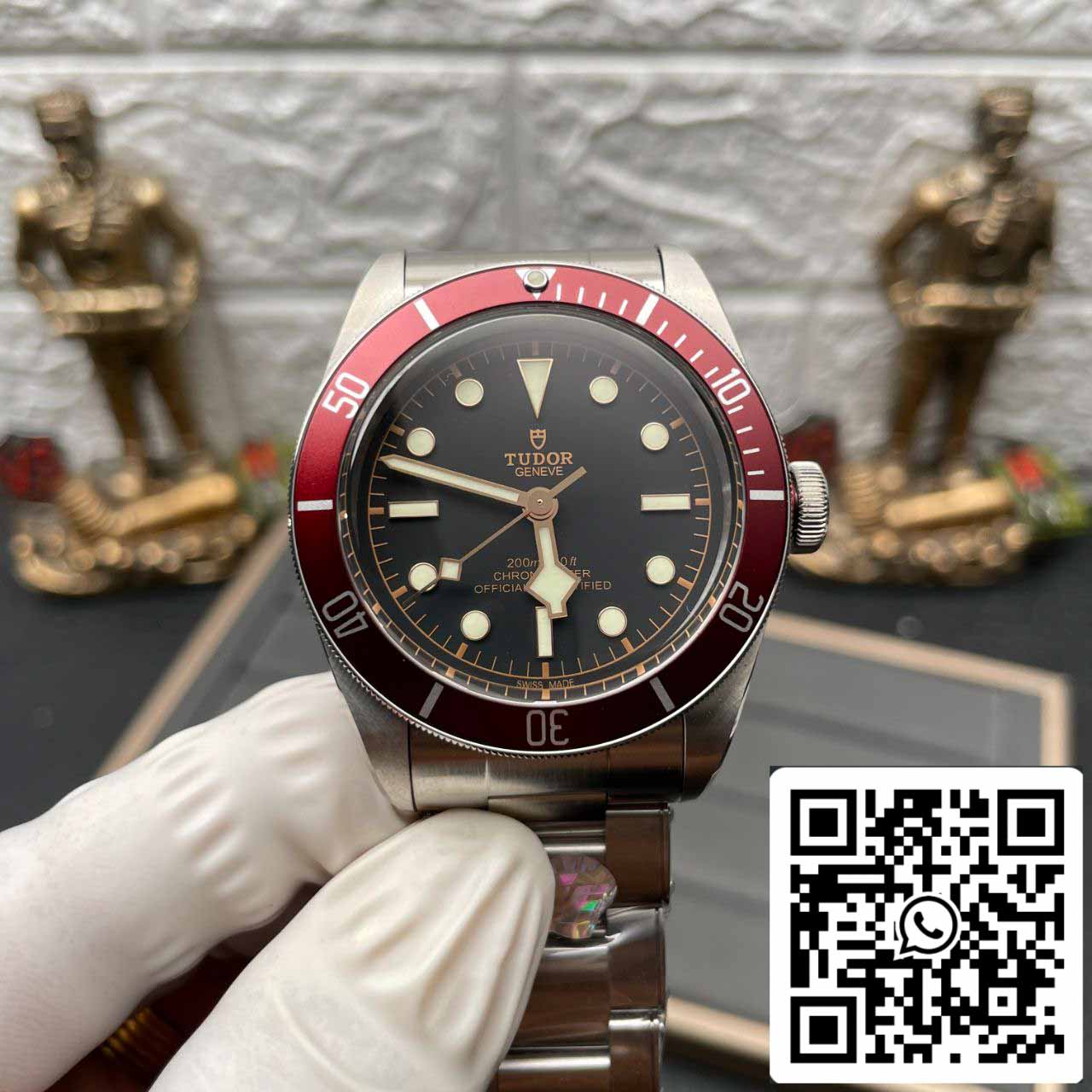 Tudor Heritage Black Bay 79230R ZF Factory 1:1 Best Edition Swiss ETA2824-2 Stainless Steel Bracelet