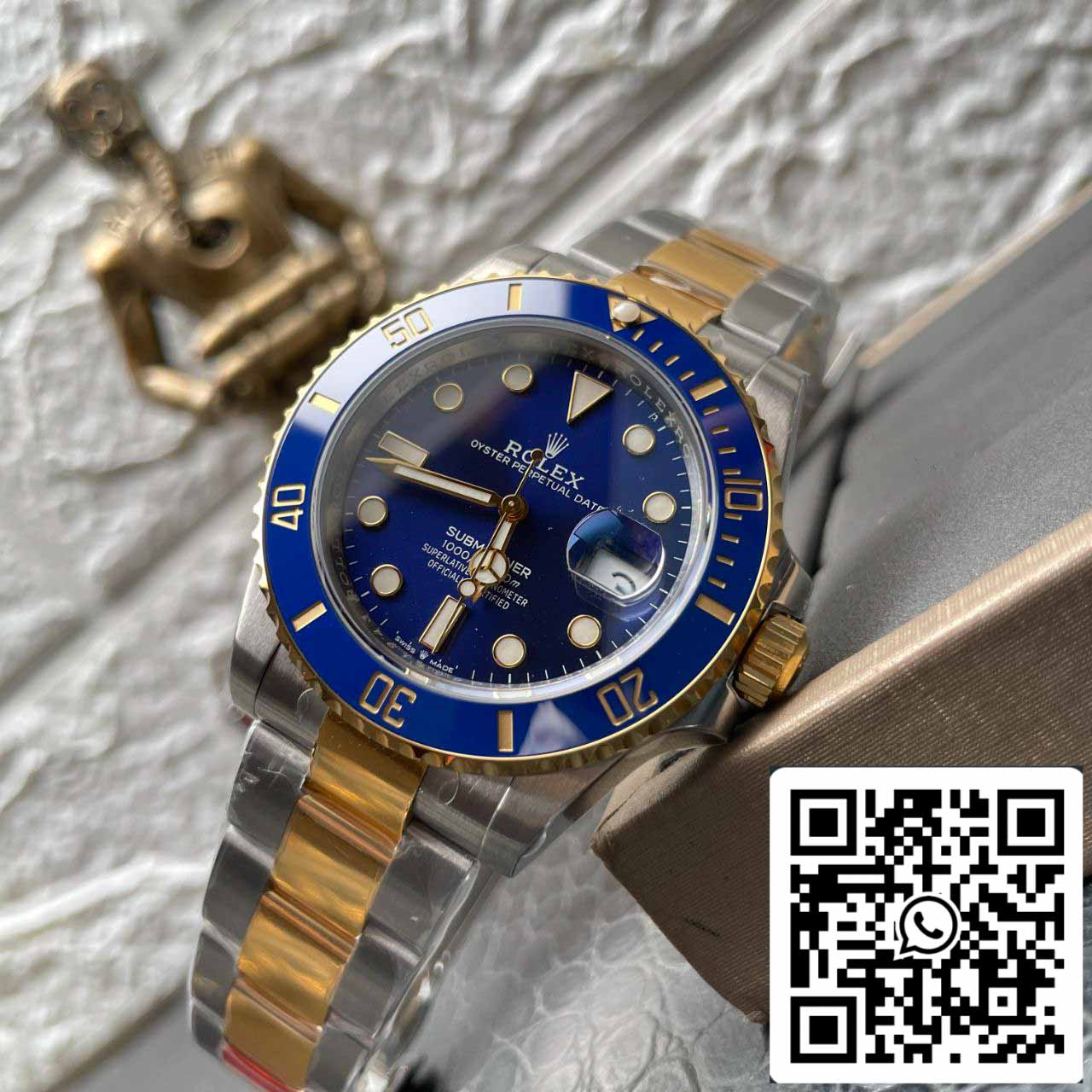 Rolex Submariner 116613LB-97203 40 mm mouvement 3135 VS cadran bleu d'usine