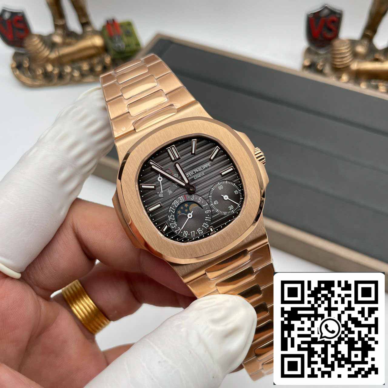 Réplique Patek Philippe Nautilus 5712/1R-001 cadran personnalisé PPF V2