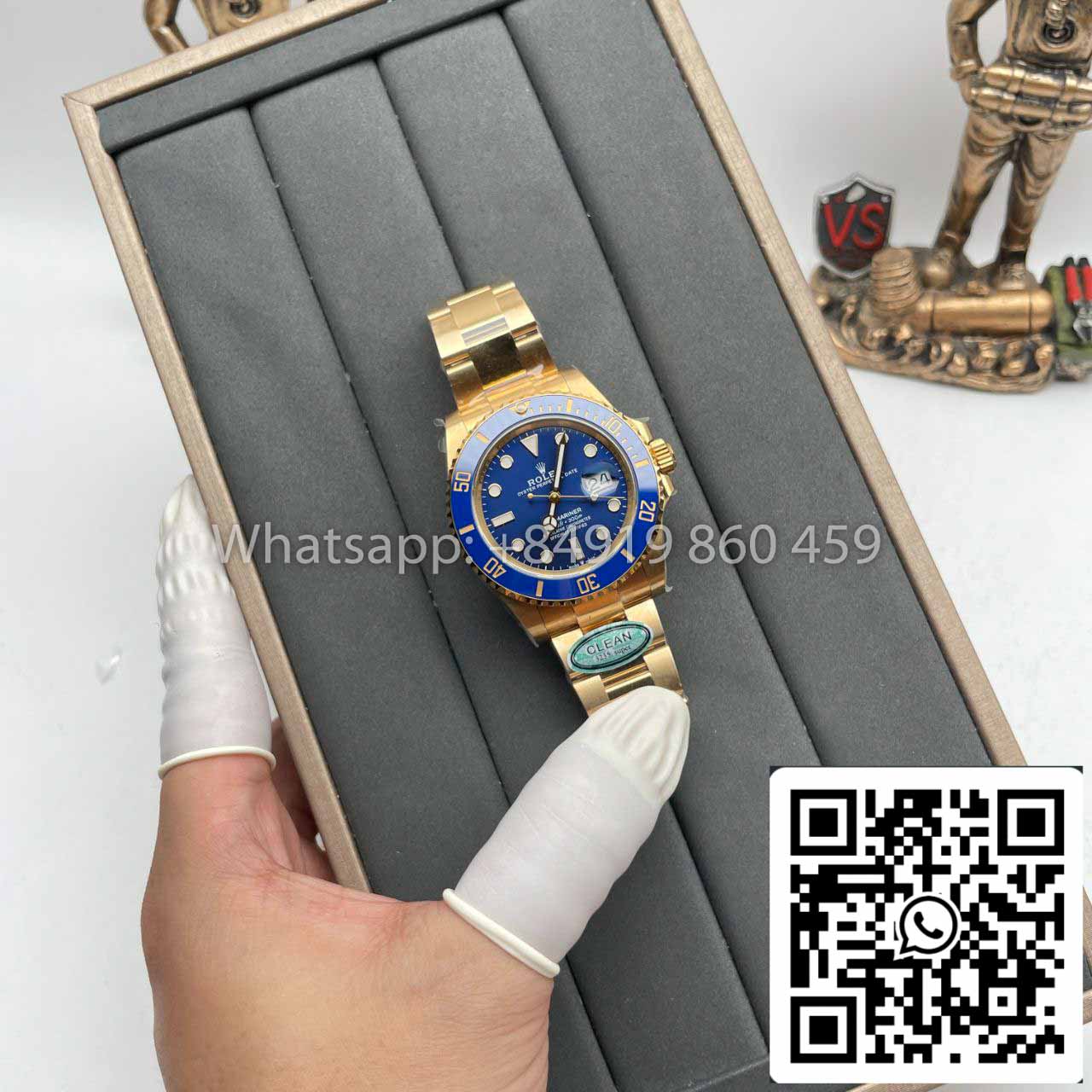 Rolex Submariner M126618lb-0002 41MM 1:1 Meilleure édition Clean Factory Lunette bleue