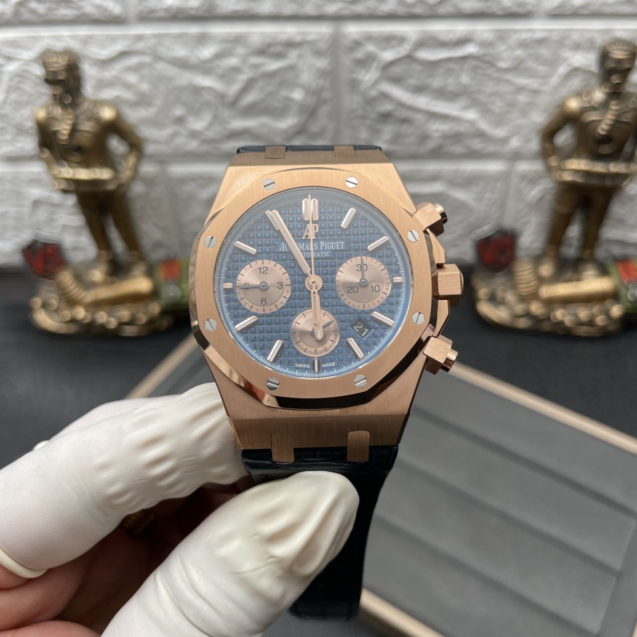 Audemars Piguet Royal Oak Chronograph 26331OR.OO.D315CR.01 1:1 Best Edition OM Factory Rose Gold