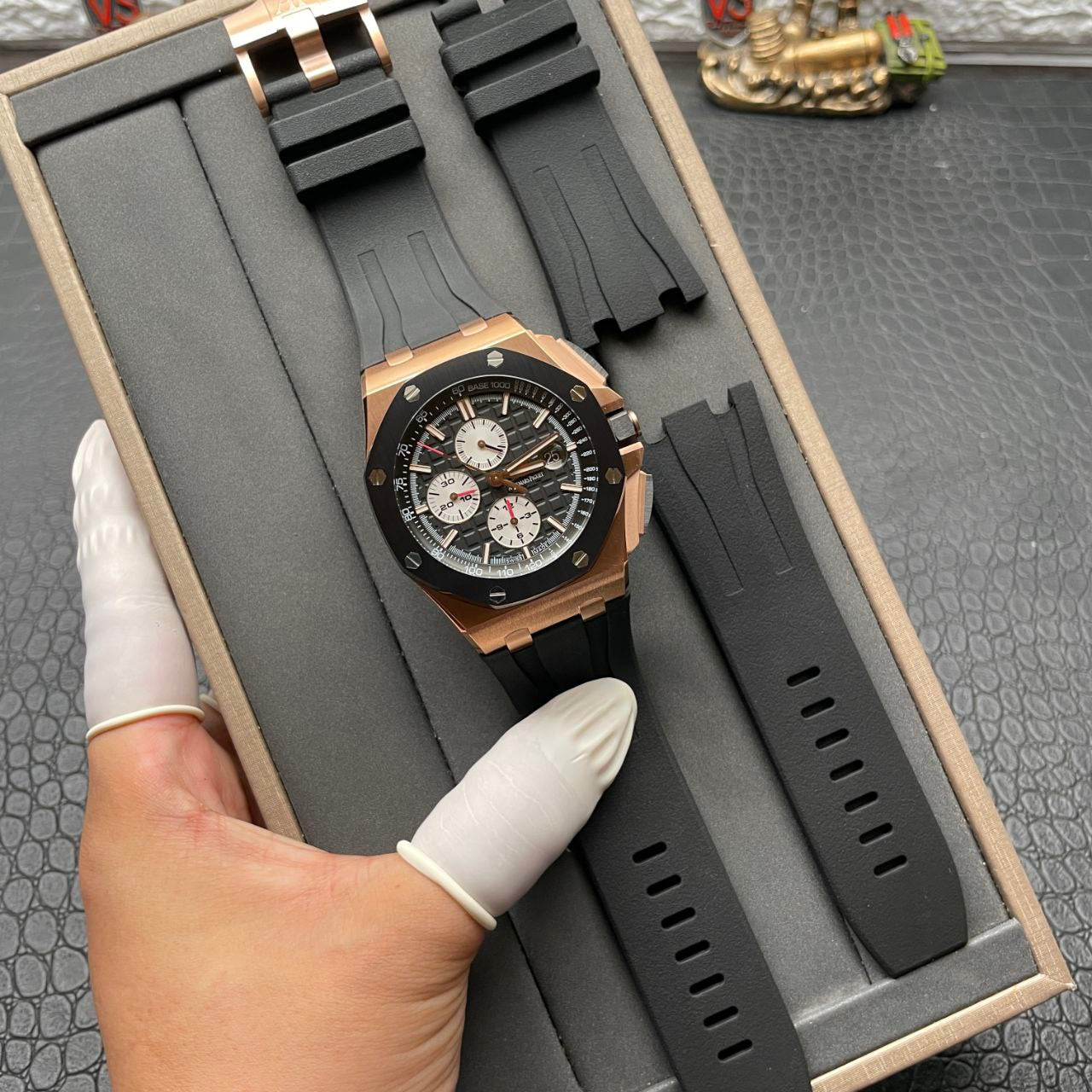 Audemars Piguet Royal Oak Offshore 26401RO.OO.A002CA.01 1:1 Best Edition APF Factory quadrante nero 