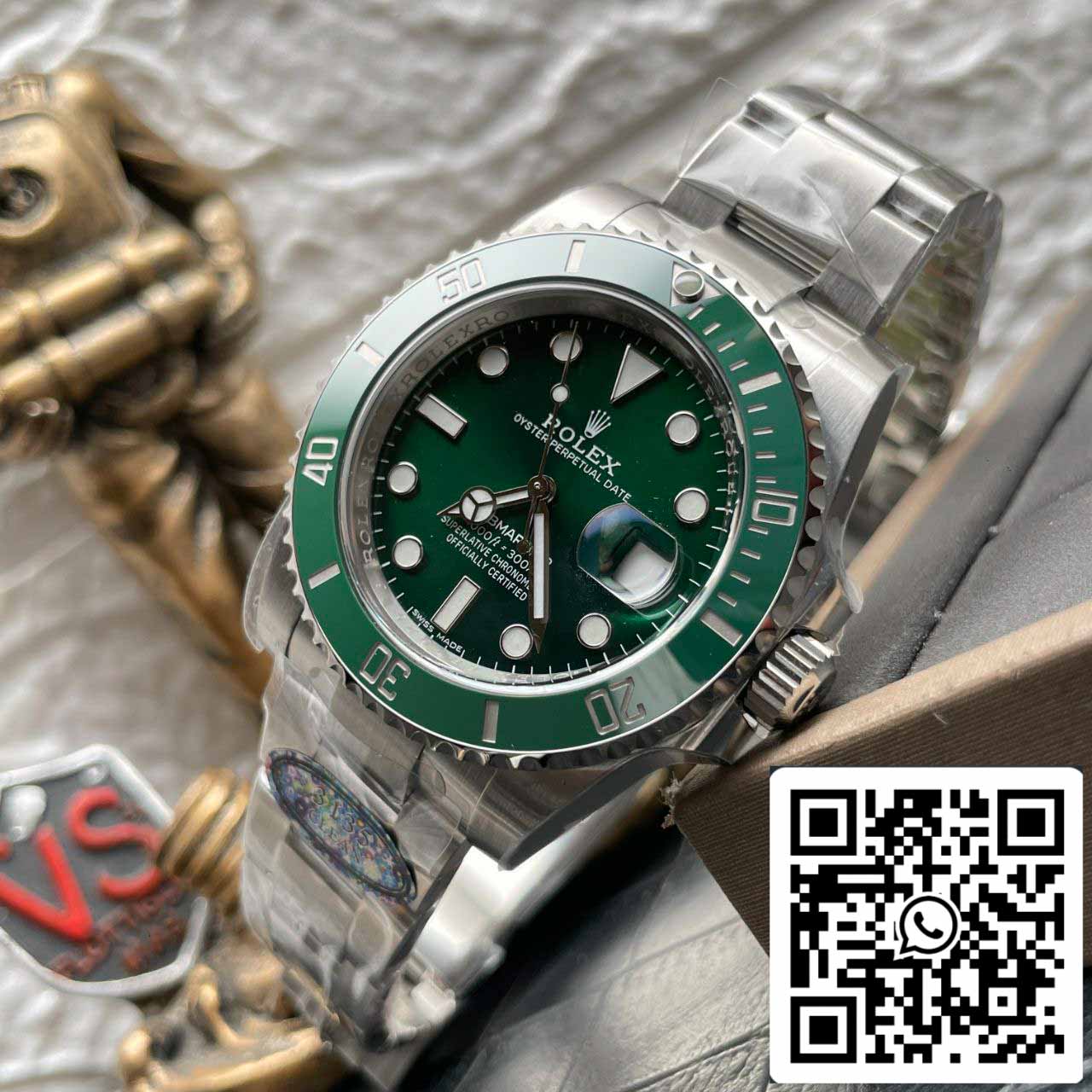 Rolex Submariner 116610LV-97200 40mm 3135 movement Clean Factory V4 Green Dial