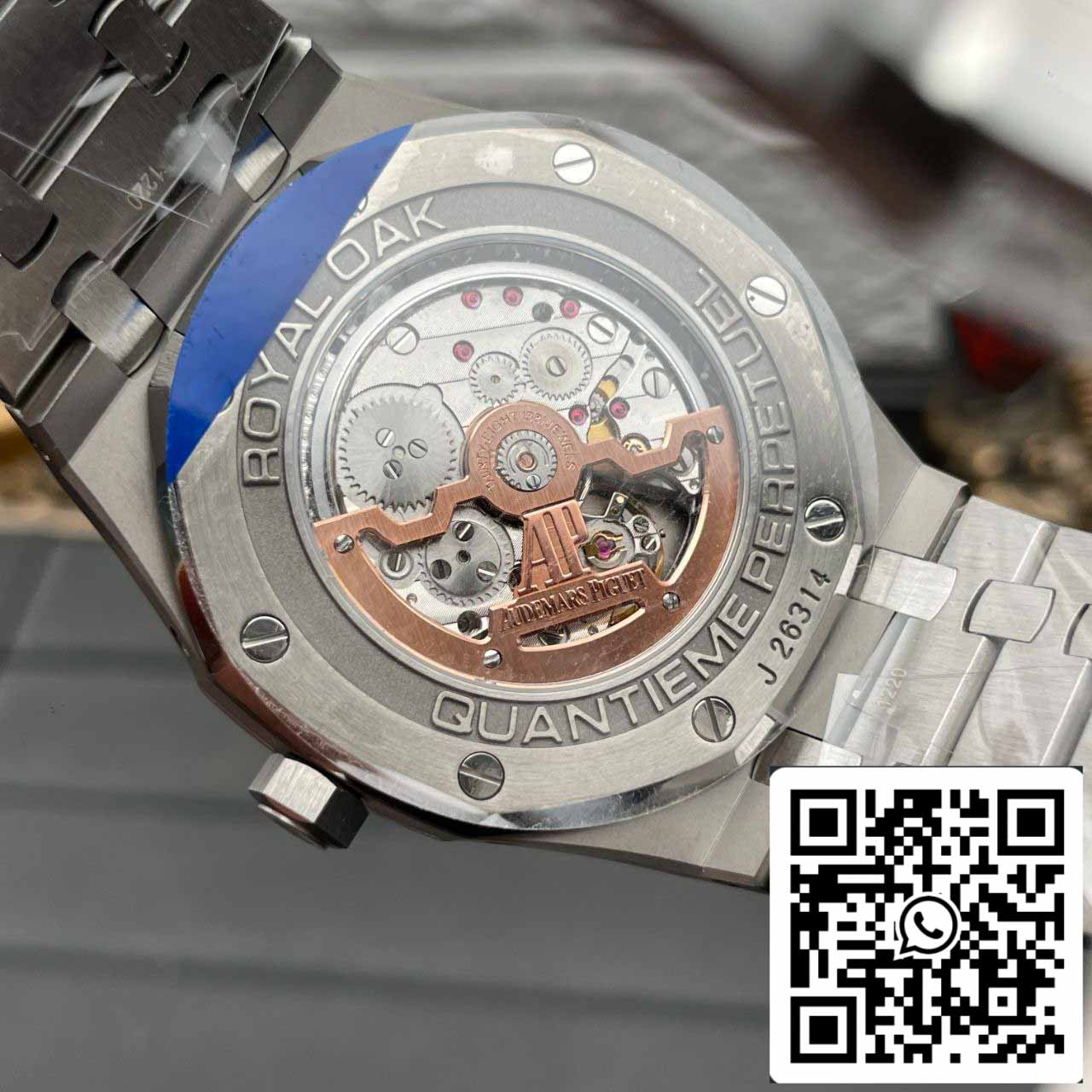 Audemars Piguet Royal Oak 26574ST.OO.1220ST.02 1:1 Best Edition APS Factory Blue Dial