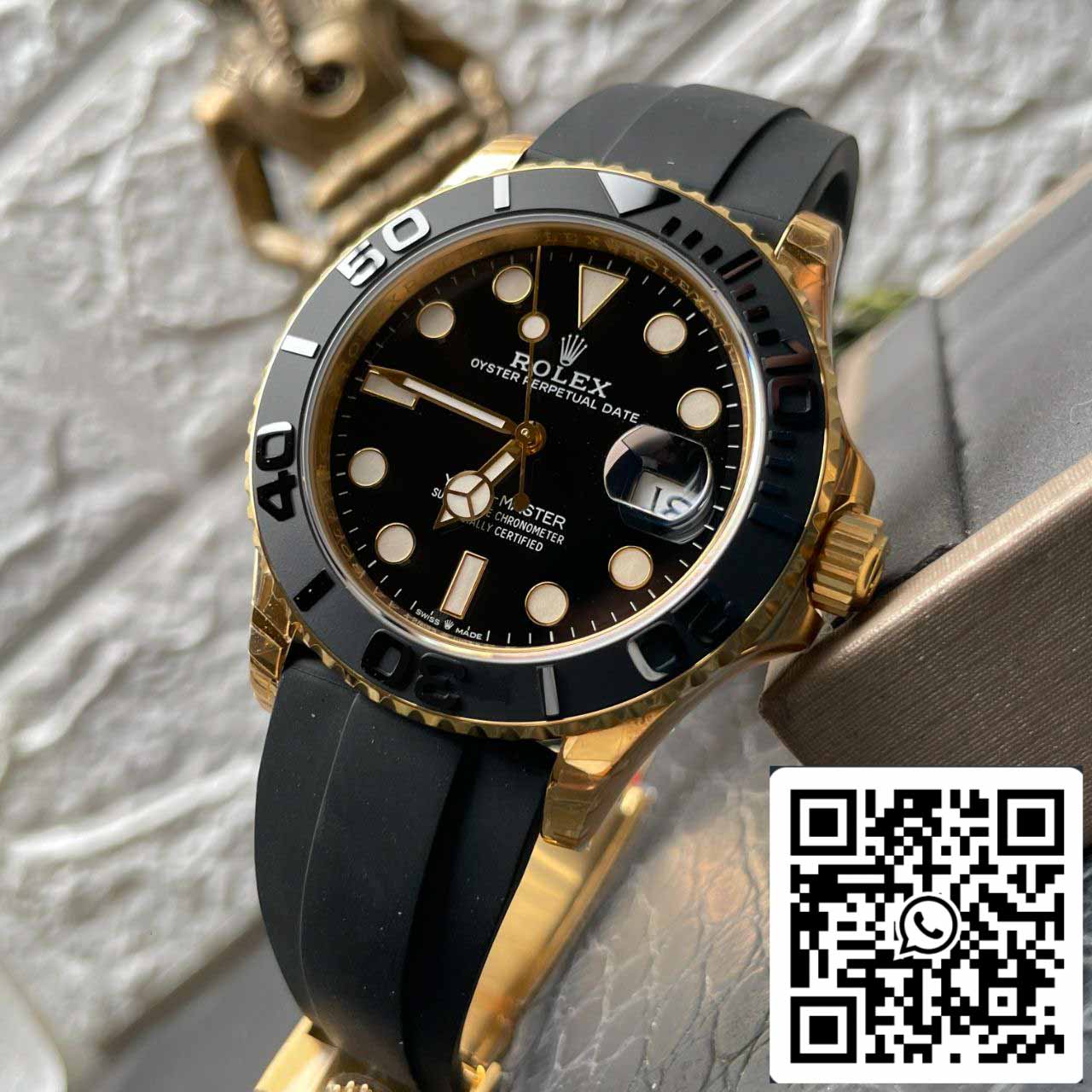 Rolex Yacht Master M226658-0001 1:1 Meilleure édition Clean Factory Or jaune