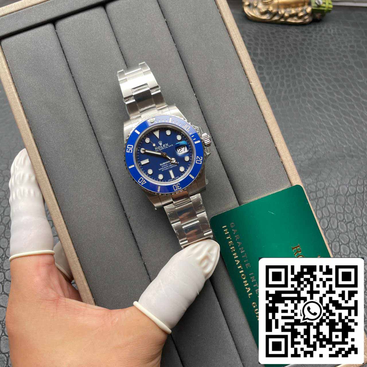 Rolex Submariner 116619LB-97209 3135 Uhrwerk VS Fabrik blaues Zifferblatt