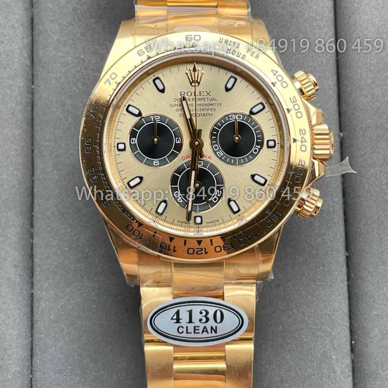 Rolex Cosmograph Daytona M116505-0009 1:1 Meilleure édition Clean Factory Or rose