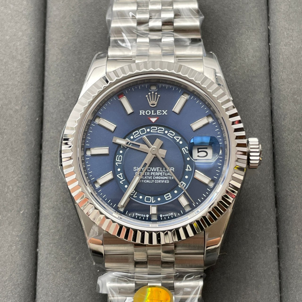 Rolex Sky Dweller M336934-0006 1:1 Best Edition ZF Factory Blue Dial Newest Version 2024