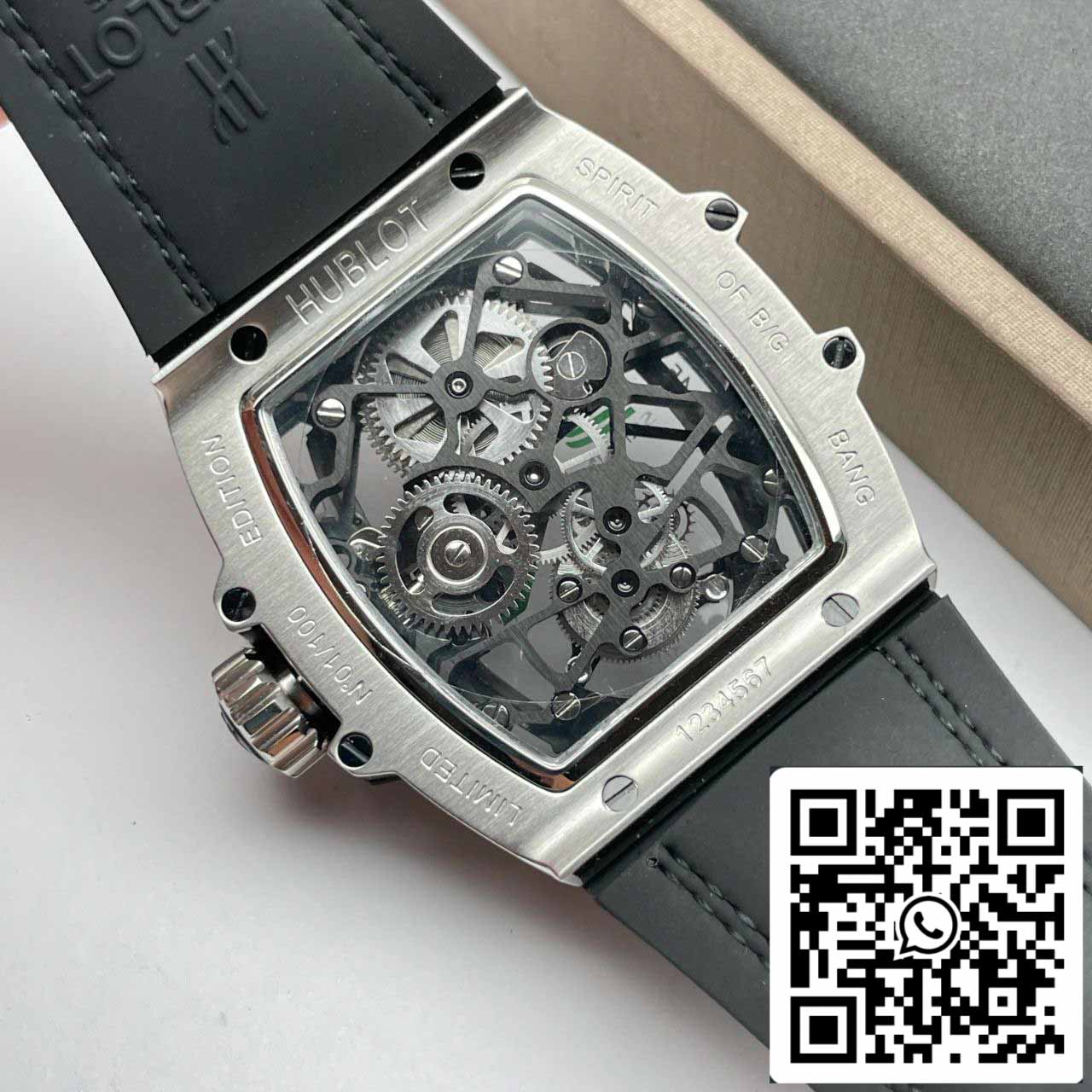 Hublot Masterpiece Tourbillon 906.NX.0129.VR.AES13 1:1 Best Edition JB Factory Skeletonized Dial Swiss HUB 9006