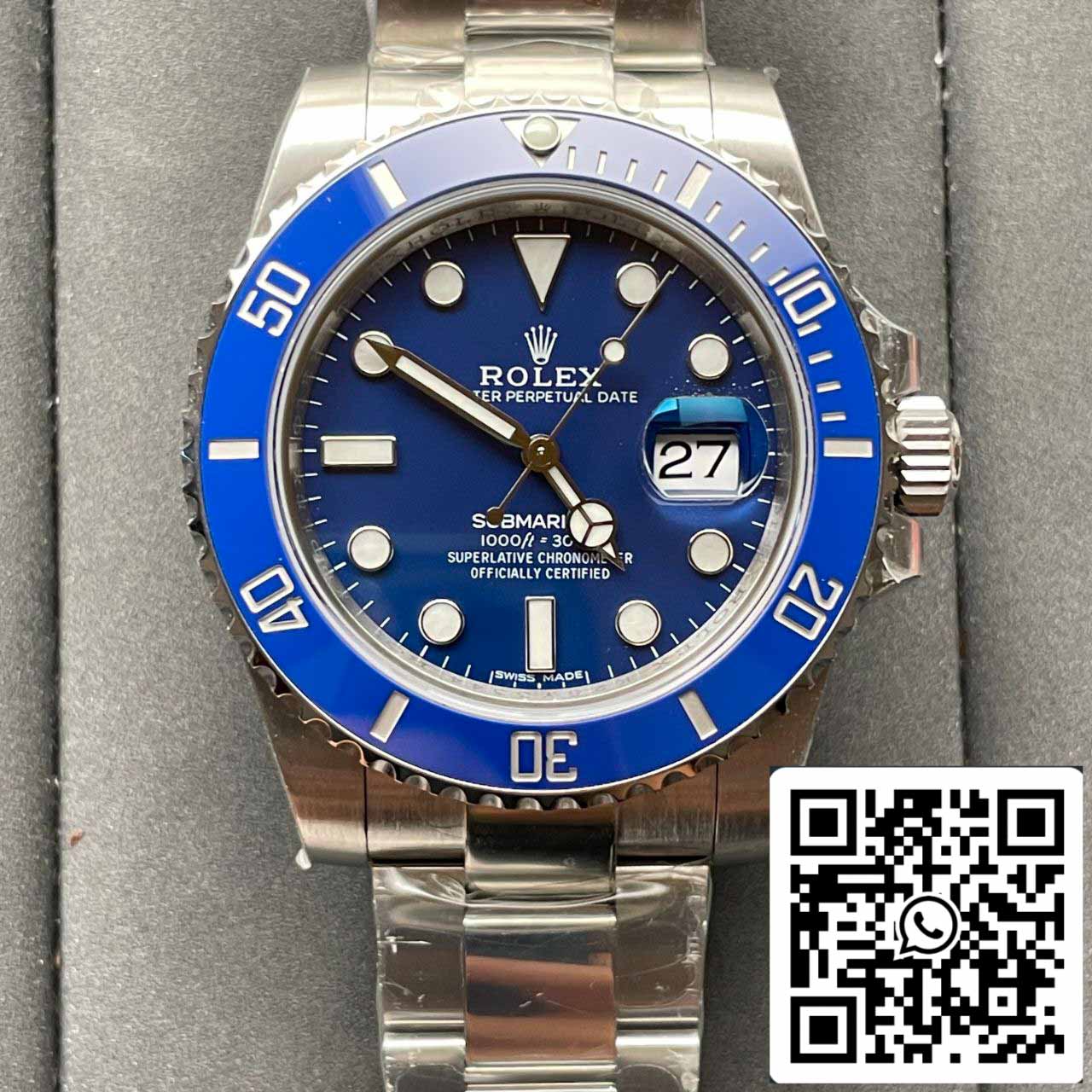 Rolex Submariner 116619LB-97209 3135 Uhrwerk VS Fabrik blaues Zifferblatt