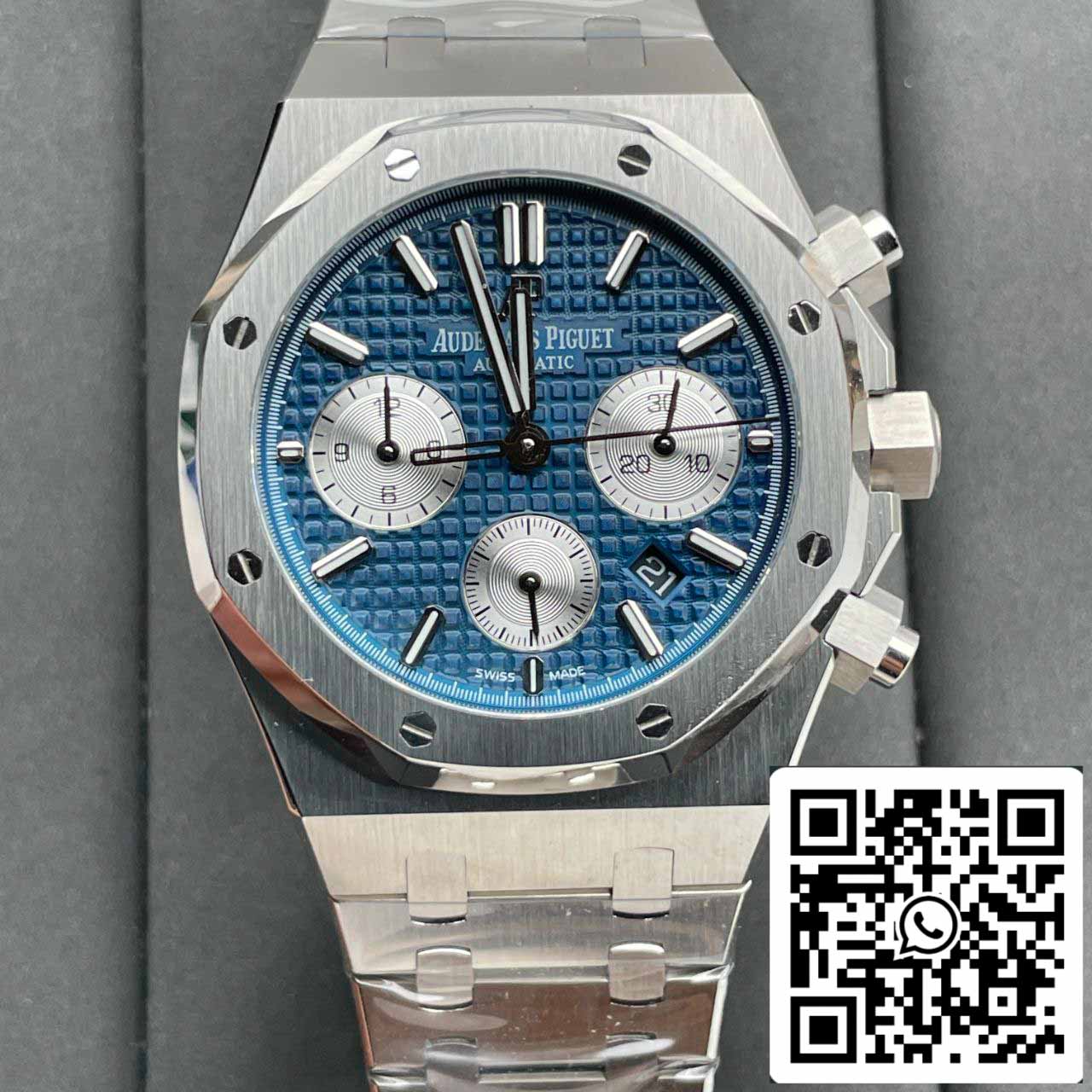 Audemars Piguet Royal Oak Cronografo 26331ST.OO.1220ST.01 OM Factory 1:1 Migliore edizione svizzera ETA7750