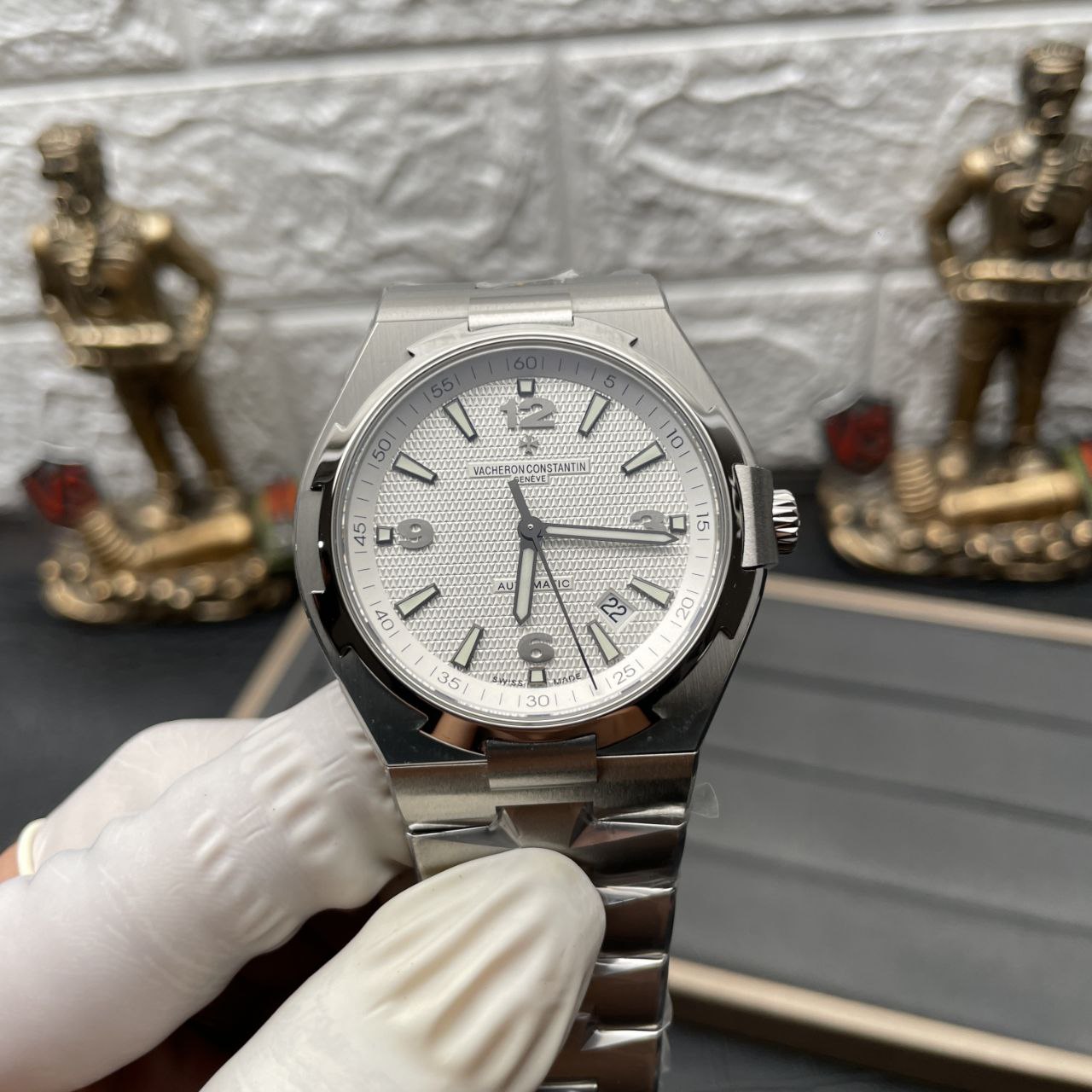 Vacheron Constantin Overseas 47040 JJ Factory 1:1 Best Edition Swiss ETA9015 White Dial