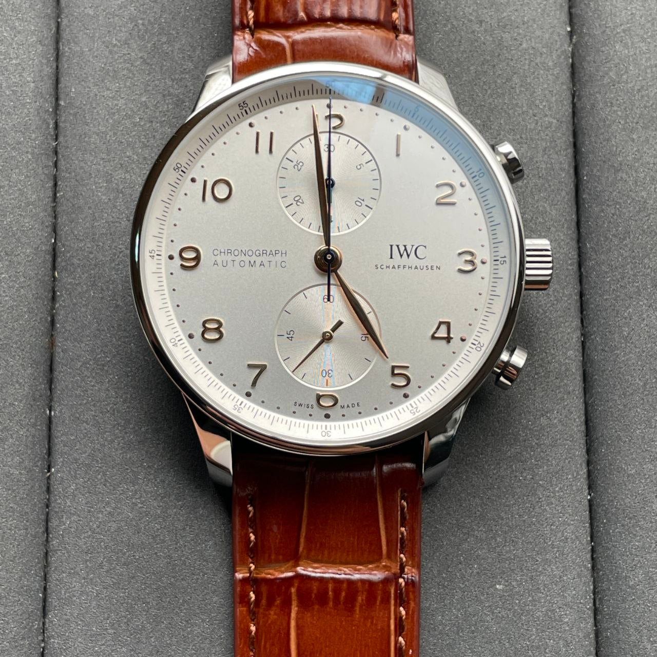 IWC Portugieser IW371604 1:1 Meilleure édition ZF Factory Cadran blanc