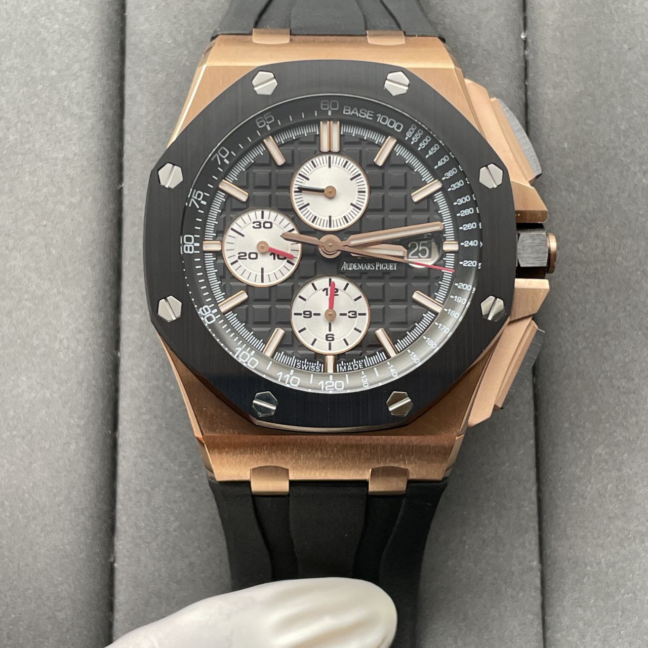 Audemars Piguet Royal Oak Offshore 26401RO.OO.A002CA.01 1:1 Best Edition APF Factory quadrante nero 