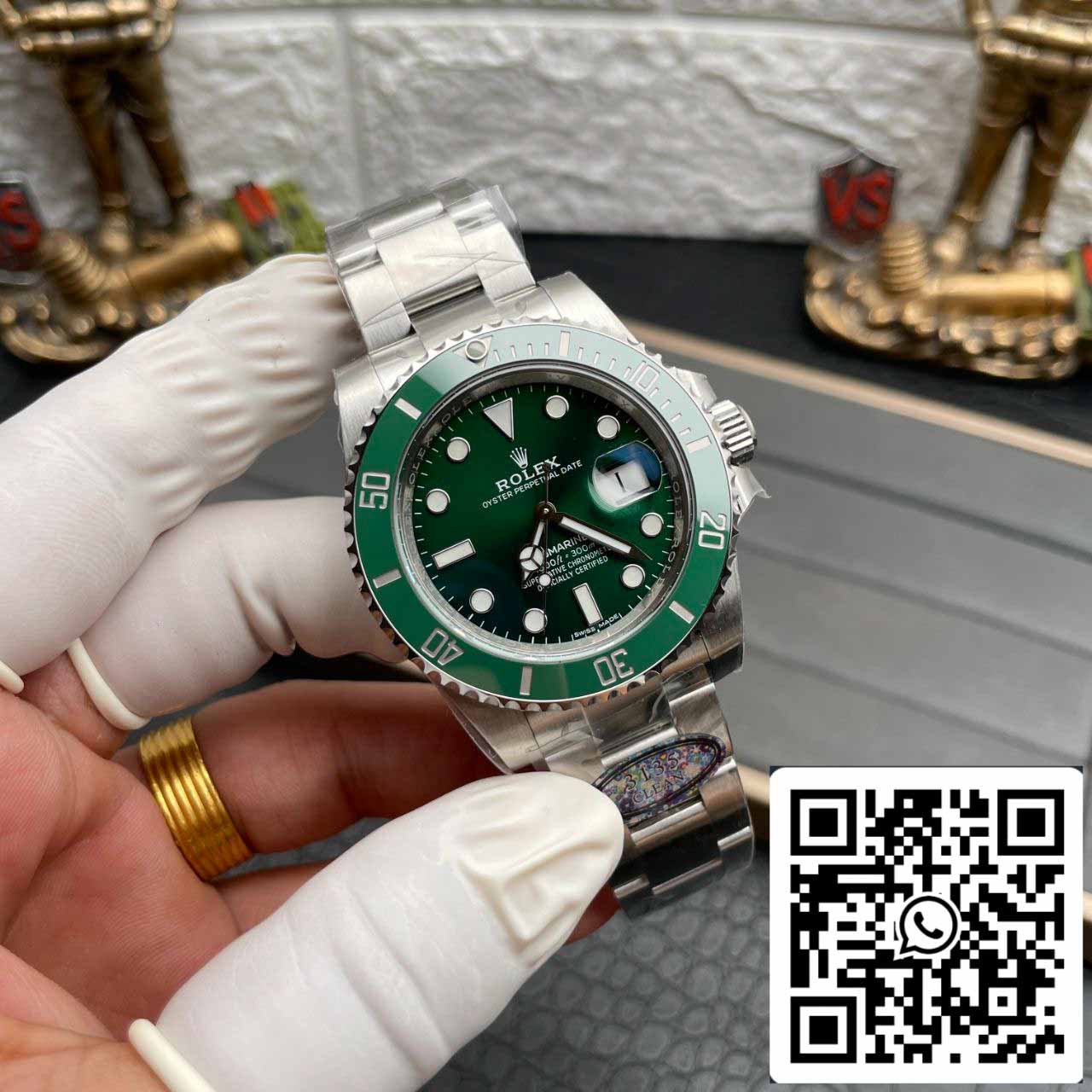 Rolex Submariner 116610LV-97200 40mm 3135 movement Clean Factory V4 Green Dial