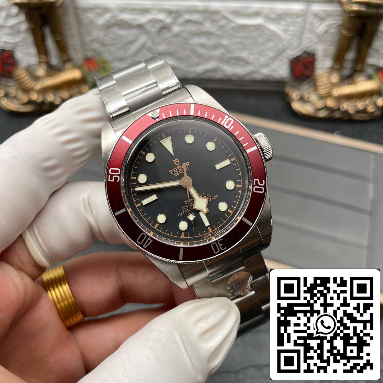 Tudor Heritage Black Bay 79230R ZF Factory 1:1 Best Edition Swiss ETA2824-2 Stainless Steel Bracelet