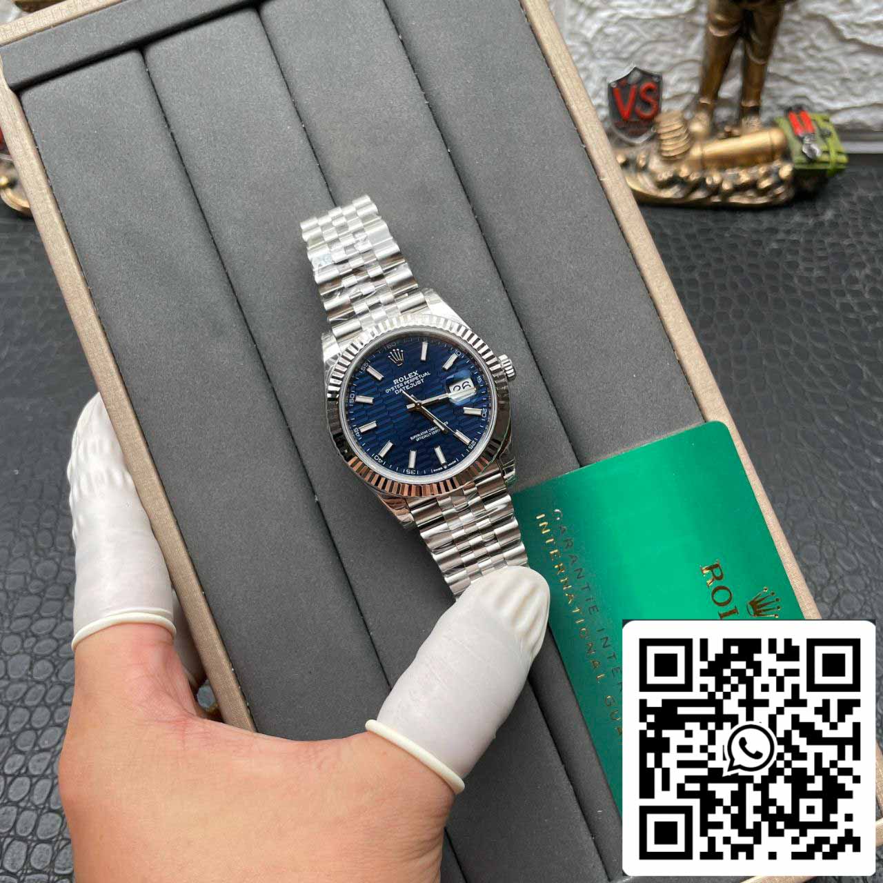 Rolex Datejust M126234-0017 36MM 1:1 Best Edition VS Factory Blue Dial