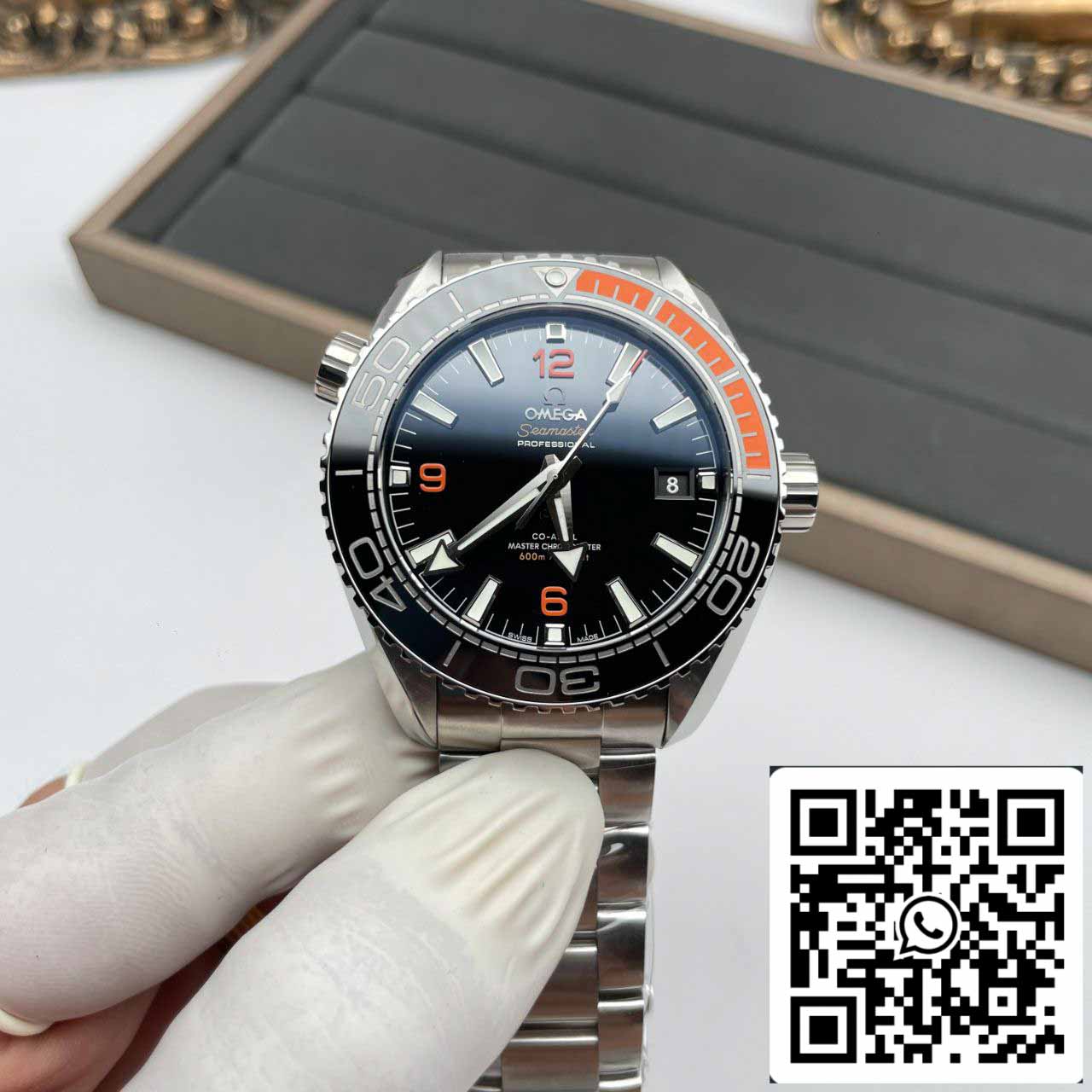 Omega Seamaster 215.30.44.21.01.002 1:1 Meilleure édition VS Factory Cadran noir