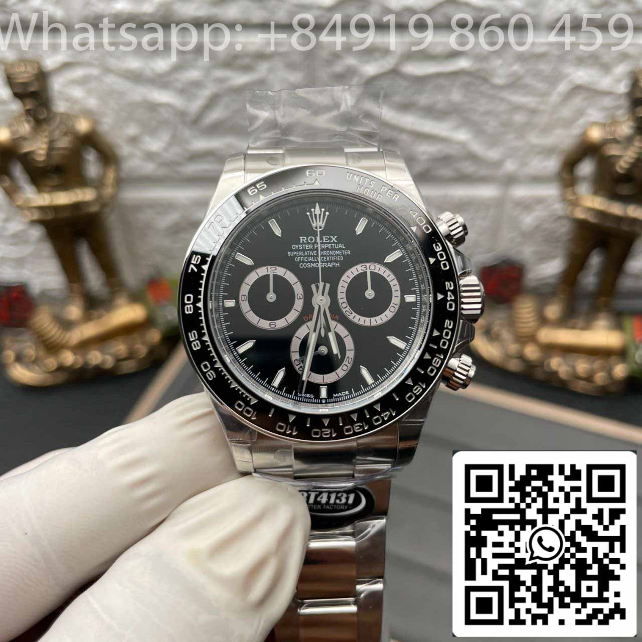 Rolex Cosmograph Daytona M126500ln-0002 New 4131 Movement 1:1 Best Edition BT Factory