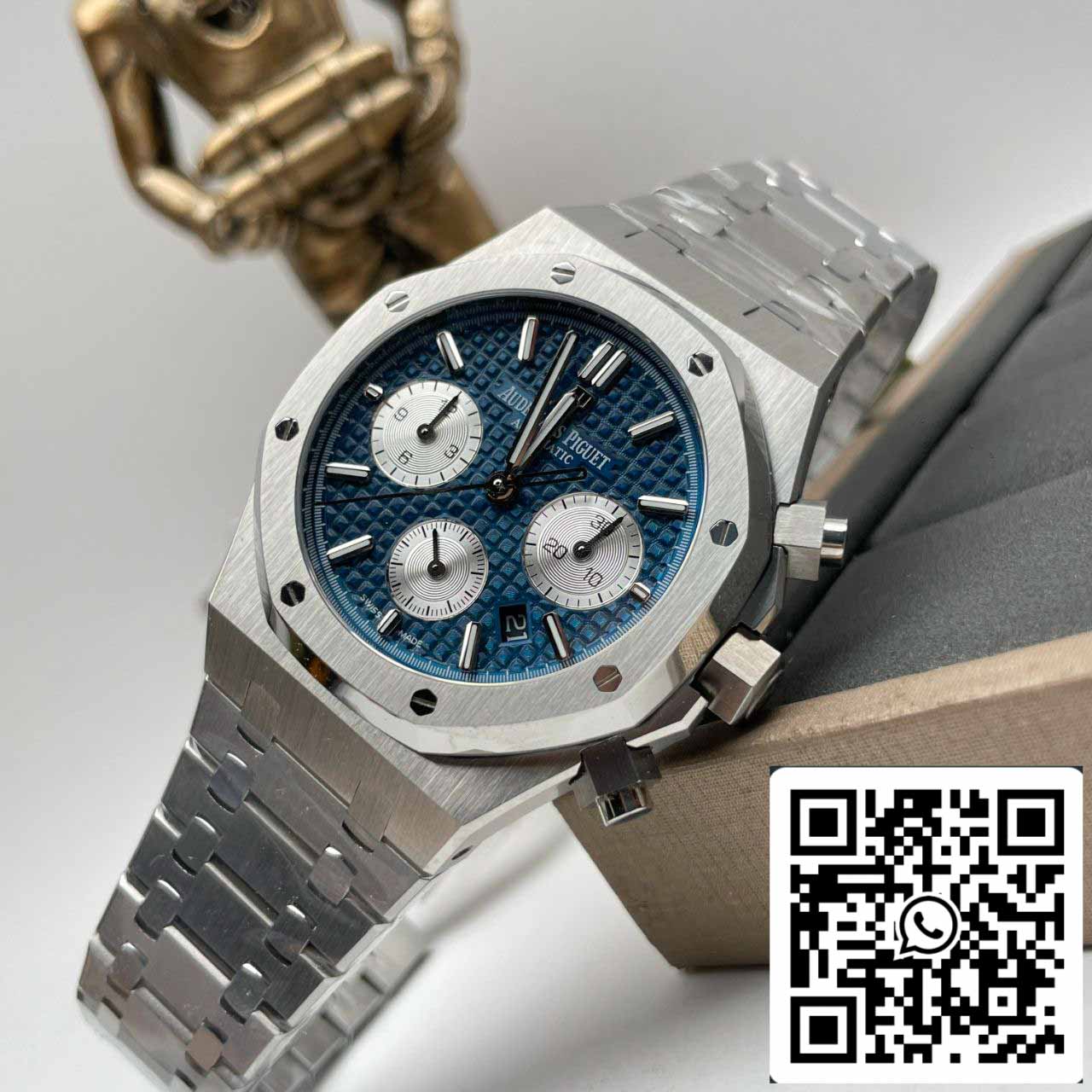 Audemars Piguet Royal Oak Cronografo 26331ST.OO.1220ST.01 OM Factory 1:1 Migliore edizione svizzera ETA7750