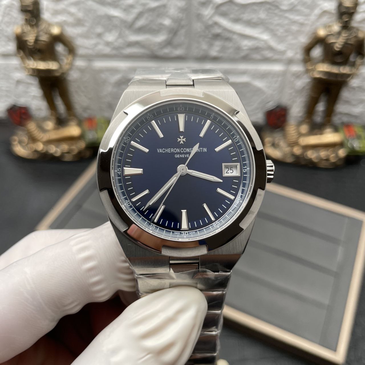 Vacheron Constantin Overseas 4500V/110A-B128 1:1 Best Edition ZF Factory Blue Dial