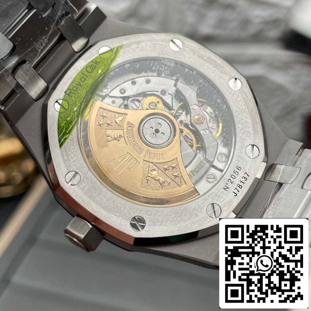 Audemars Piguet Royal Oak 15450ST.OO.1256ST.01 1:1 Meilleure édition APS Factory V3 Cadran argenté