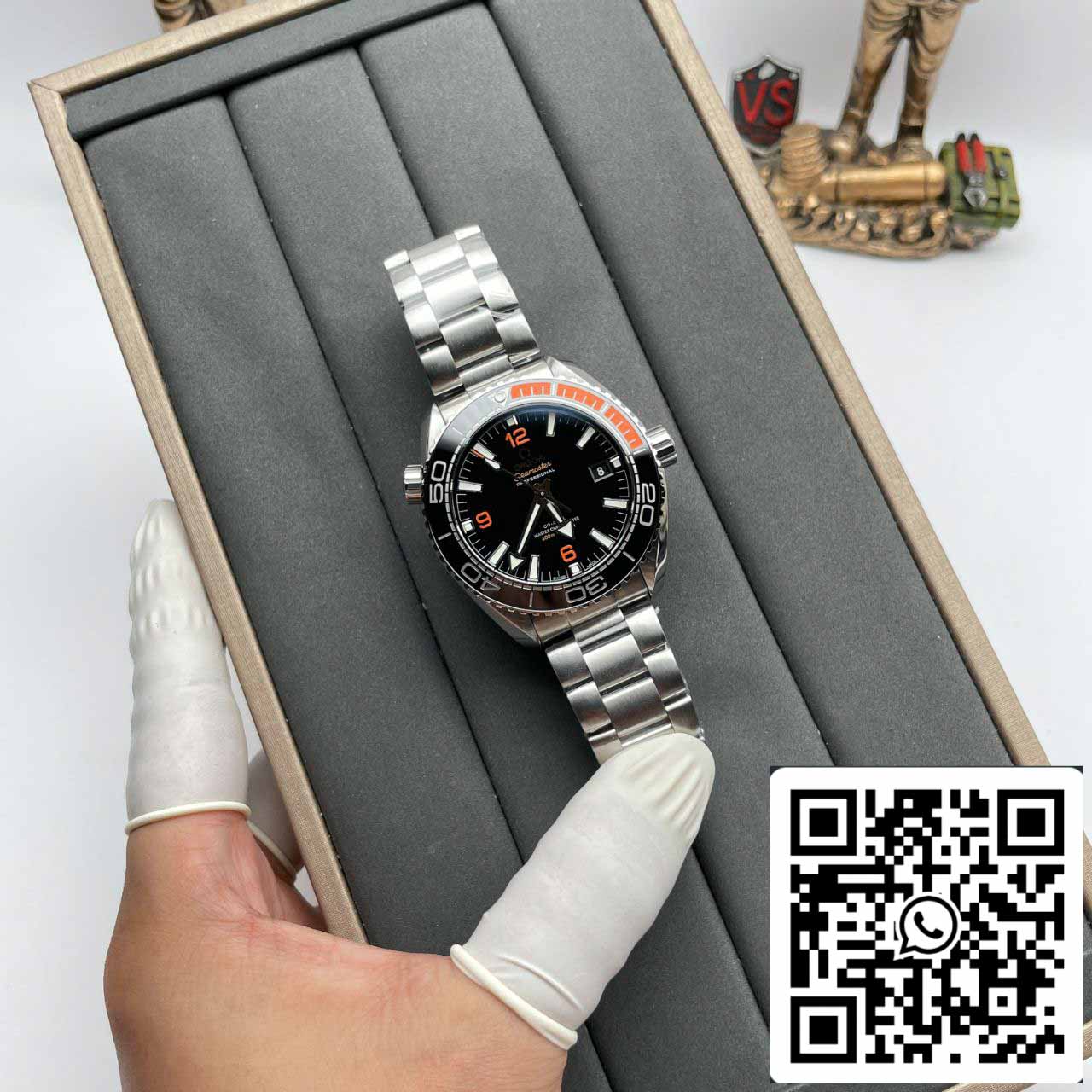 Omega Seamaster 215.30.44.21.01.002 1:1 Meilleure édition VS Factory Cadran noir