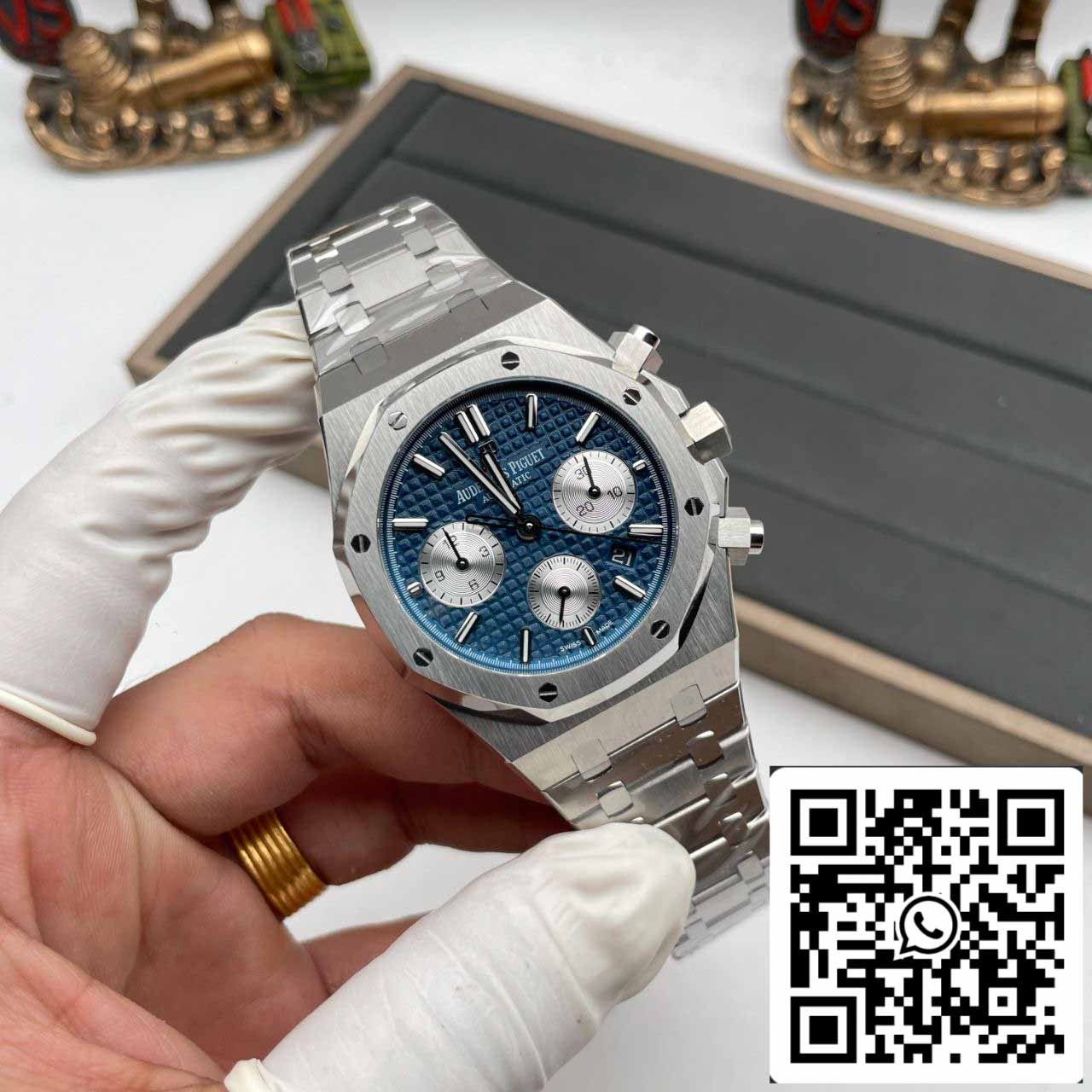 Audemars Piguet Royal Oak Cronografo 26331ST.OO.1220ST.01 OM Factory 1:1 Migliore edizione svizzera ETA7750