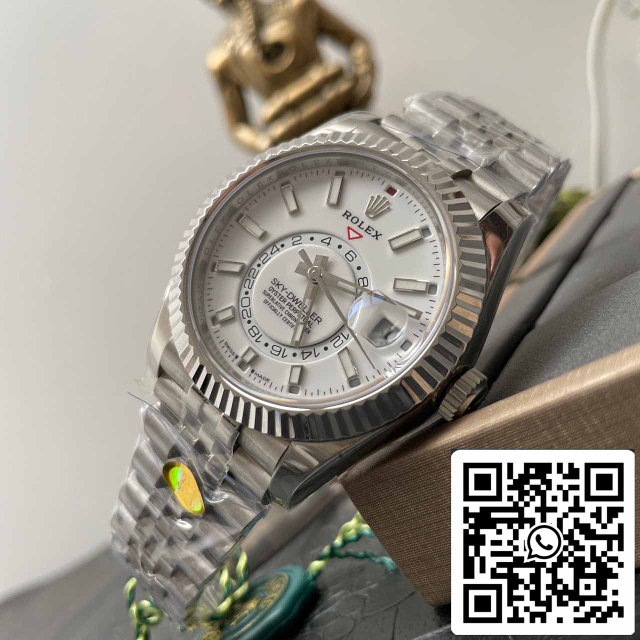 Rolex Sky Dweller M336934-0003 1:1 Meilleure édition ZF Factory Cadran blanc