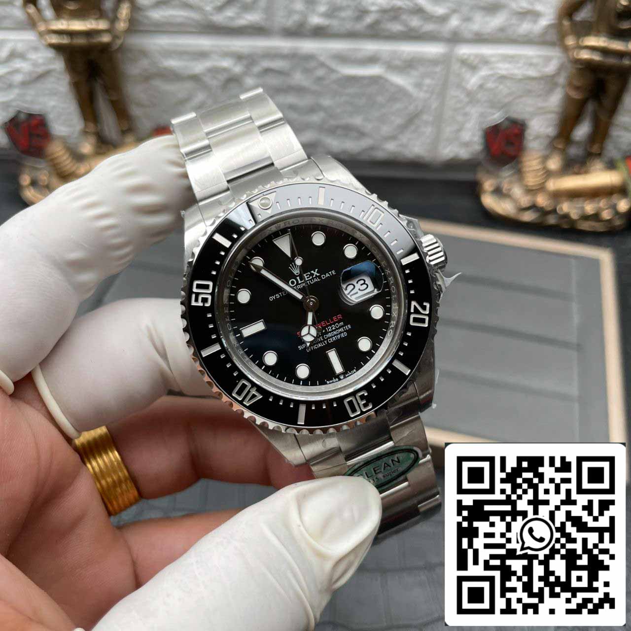 Rolex Sea Dweller M126600-0002 1:1 Best Edition Clean Factory Black Dial