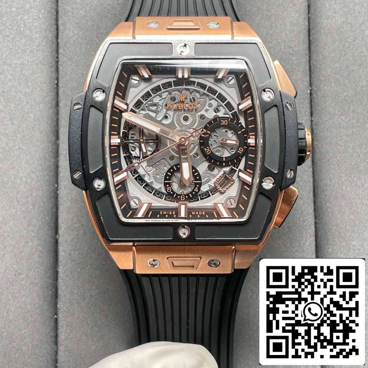 Hublot Big Bang Titanium 641.OM.0183.LR 1:1 Best Editon BBF Factory Rose Gold  Grey Dial Black