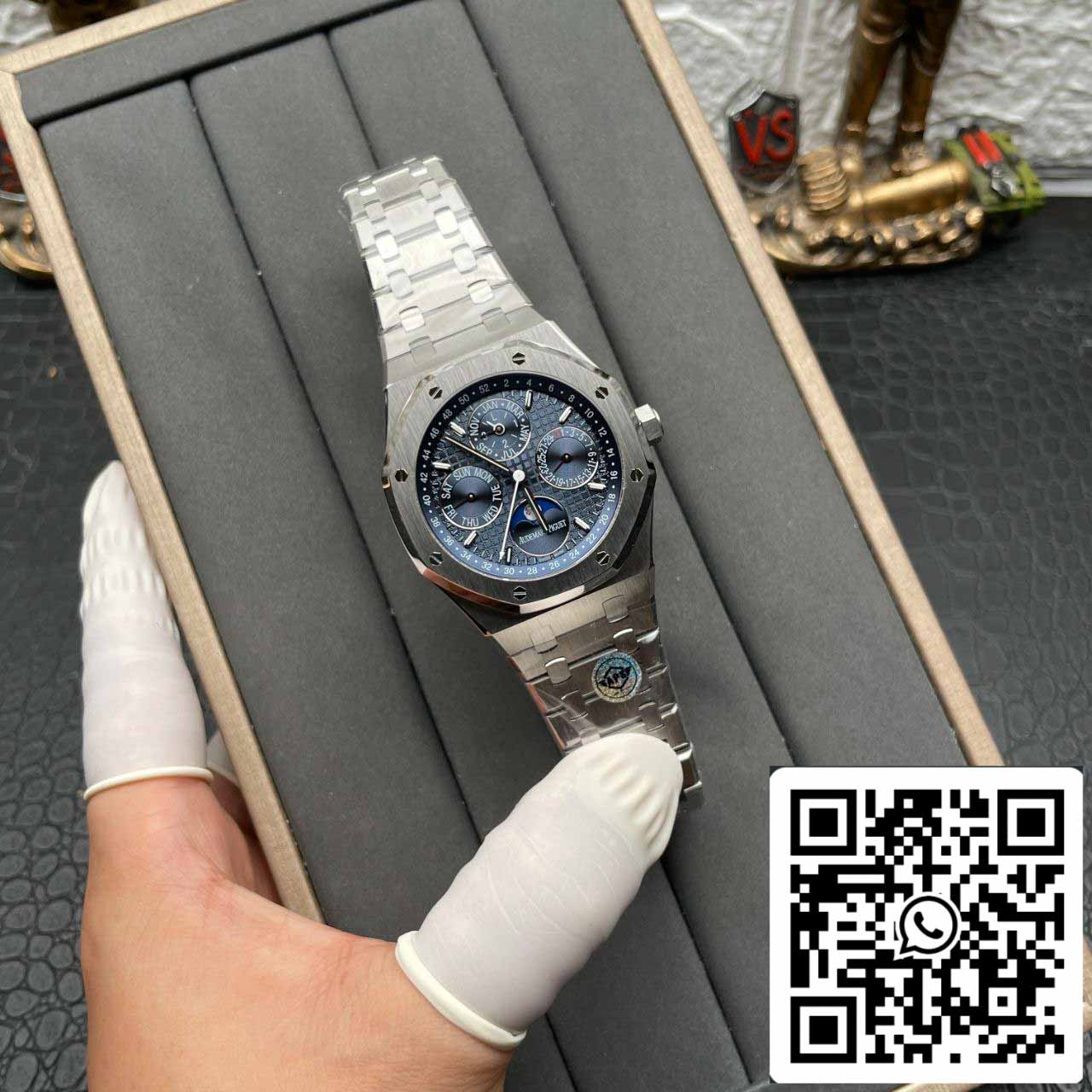 Audemars Piguet Royal Oak 26574ST.OO.1220ST.02 1:1 Best Edition APS Factory Blue Dial