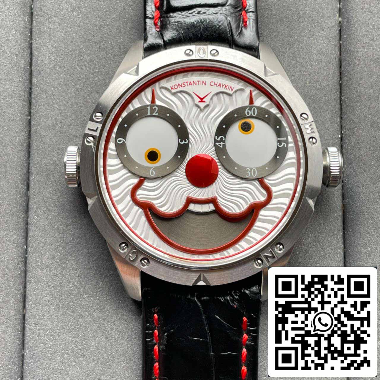 Konstantin Chaykin Joker K07 White Dial Red Strap 1:1 Best Edition TW Factory V3s Version