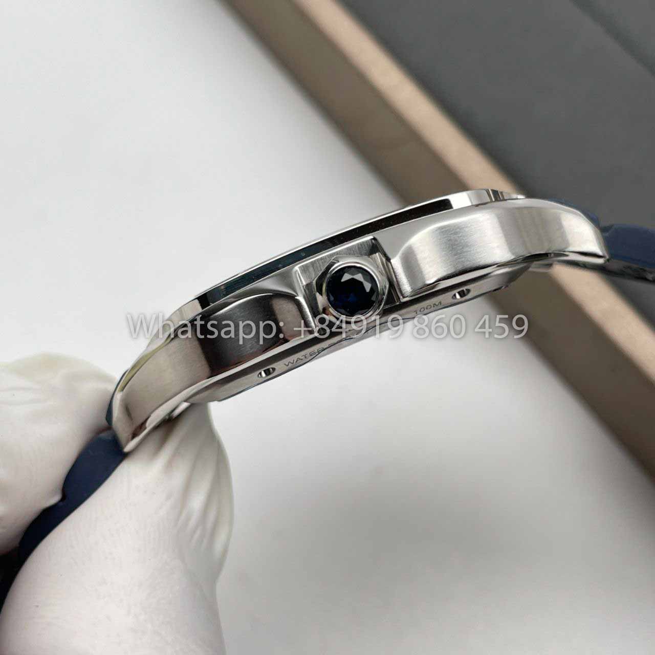 Cartier Santos Skeleton 40mm W2020018 THB Factory 1:1 Meilleure édition Lunette blanche