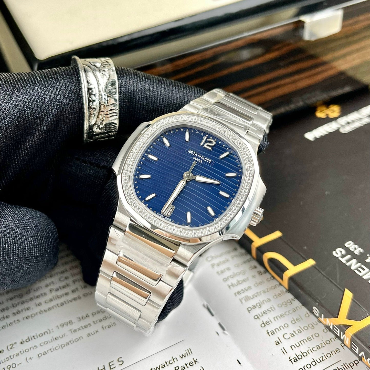 Patek Philippe Nautilus 7118/1A-001 1:1 Best Edition 3K Factory Blue Dial