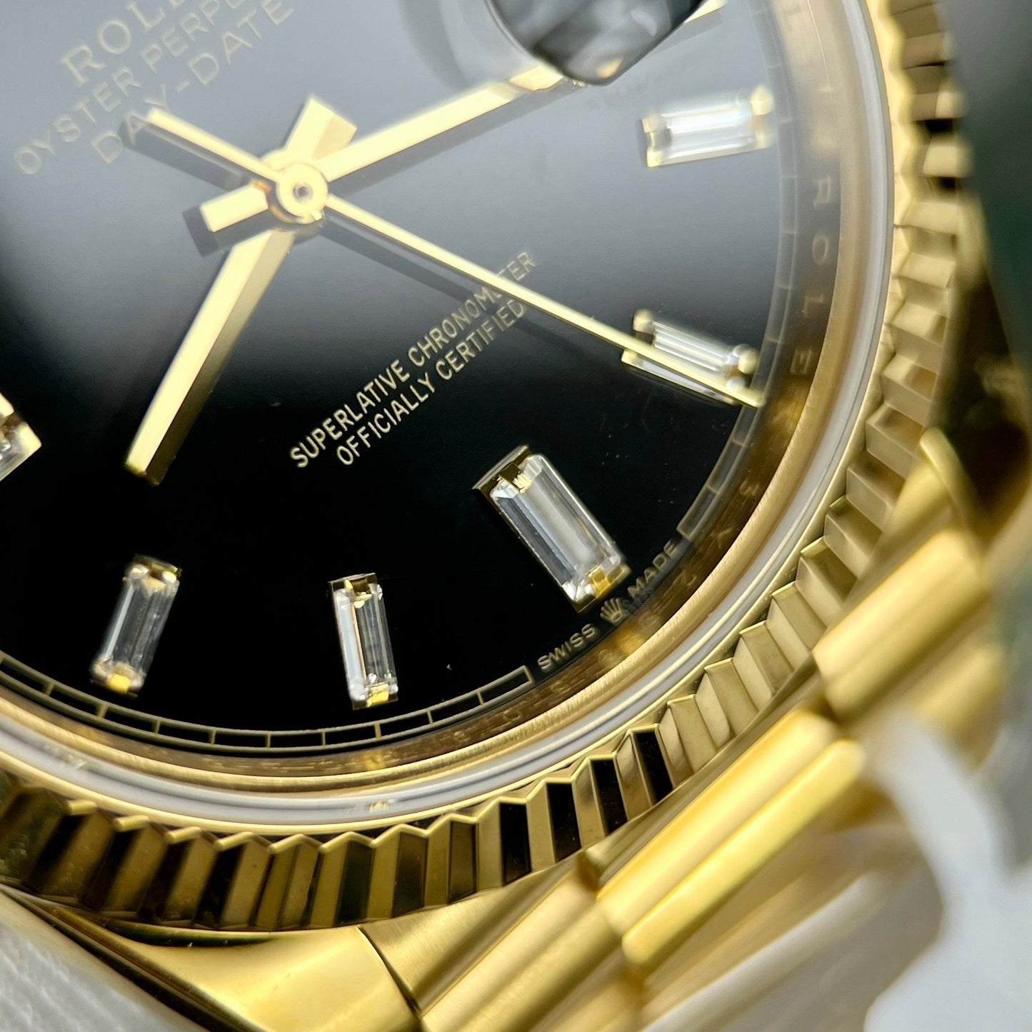 Rolex Day-Date 40 228398TBR Or rempli 18 carats avec 153 grammes de GM Factory