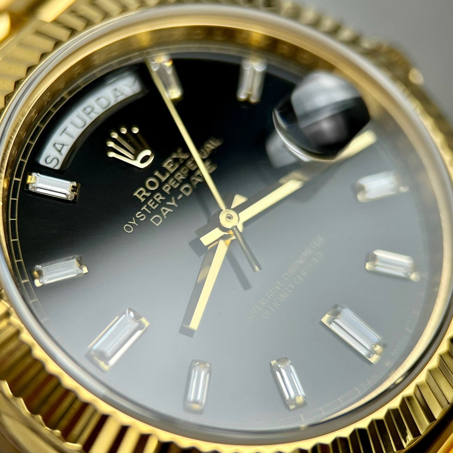 Rolex Day-Date 40 228398TBR Or rempli 18 carats avec 153 grammes de GM Factory