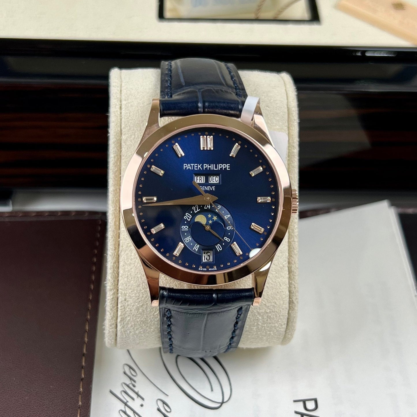 Patek Philippe Complications 5396R-014 recubierto de oro rosa de 18k