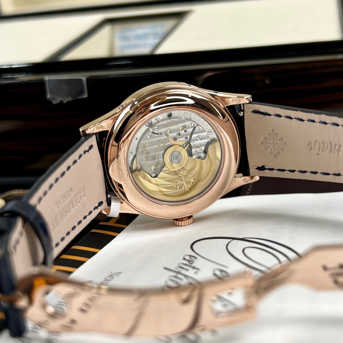 Patek Philippe Complications 5396R-014 recubierto de oro rosa de 18k