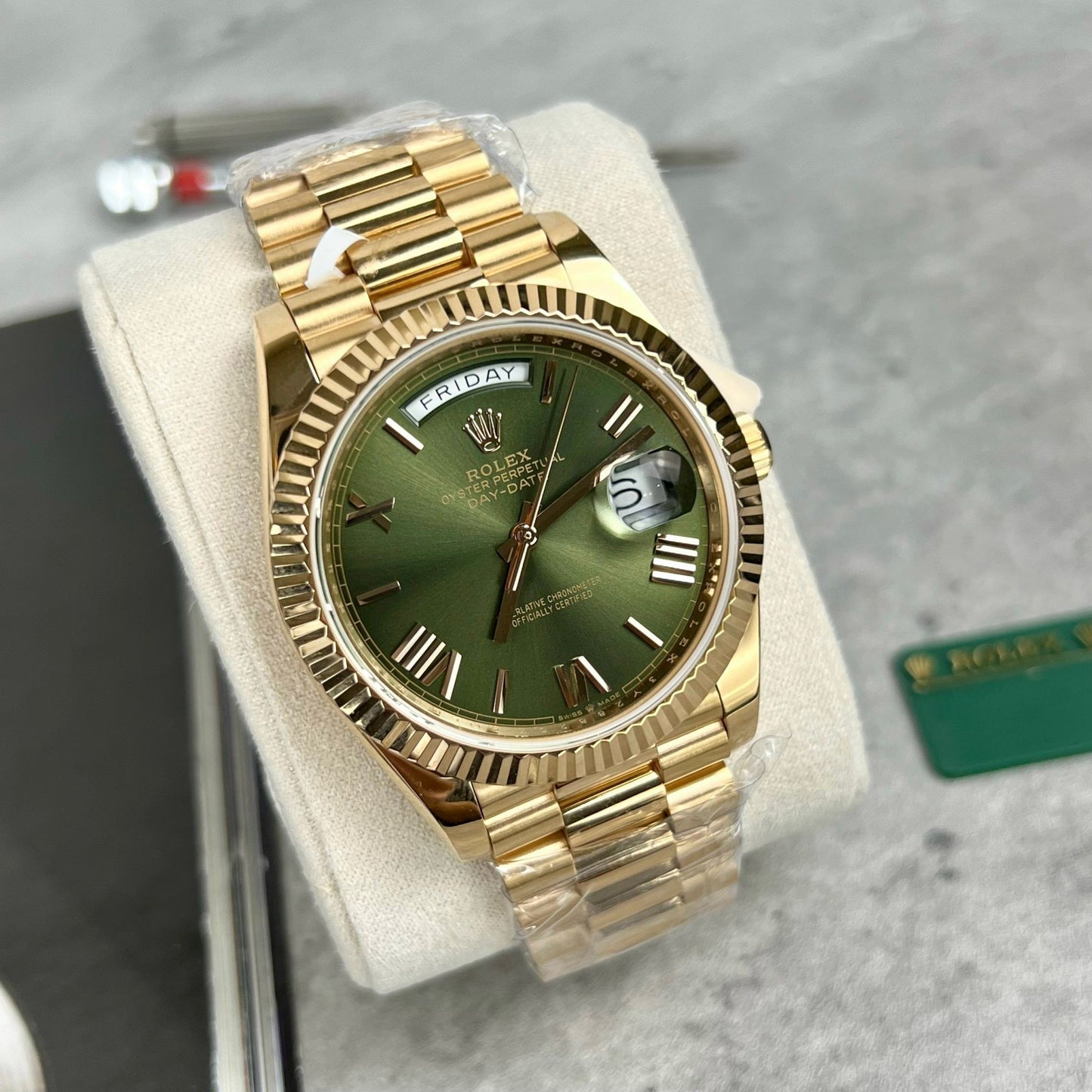 Rolex Day-Date 40 228235 1:1 meilleure édition de la version contrepoids d'usine GM v2