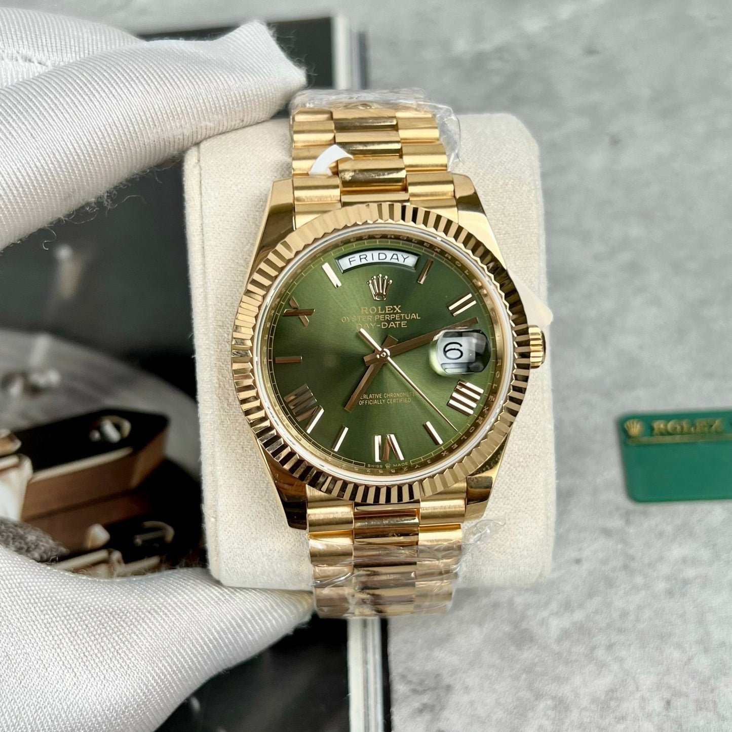 Rolex Day-Date 40 228235 1:1 meilleure édition de la version contrepoids d'usine GM v2