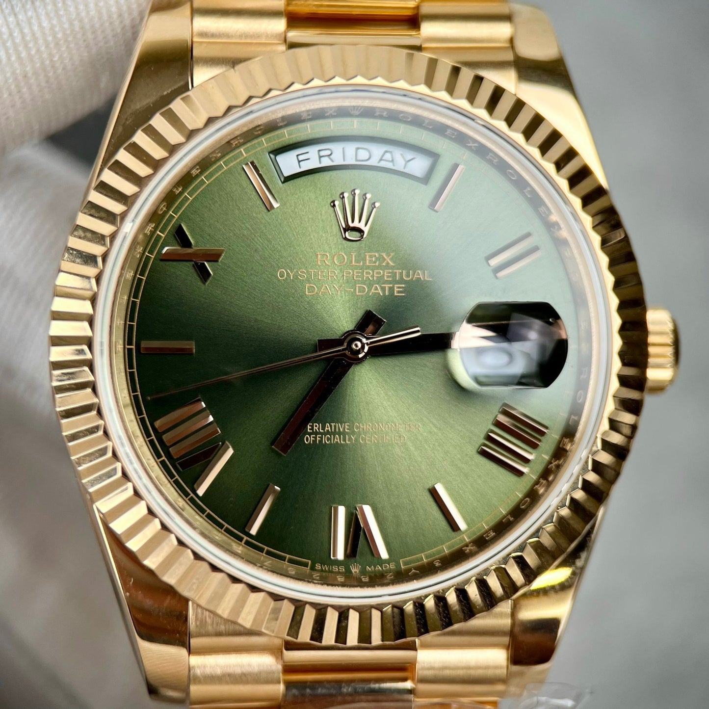 Rolex Day-Date 40 228235 1:1 meilleure édition de la version contrepoids d'usine GM v2