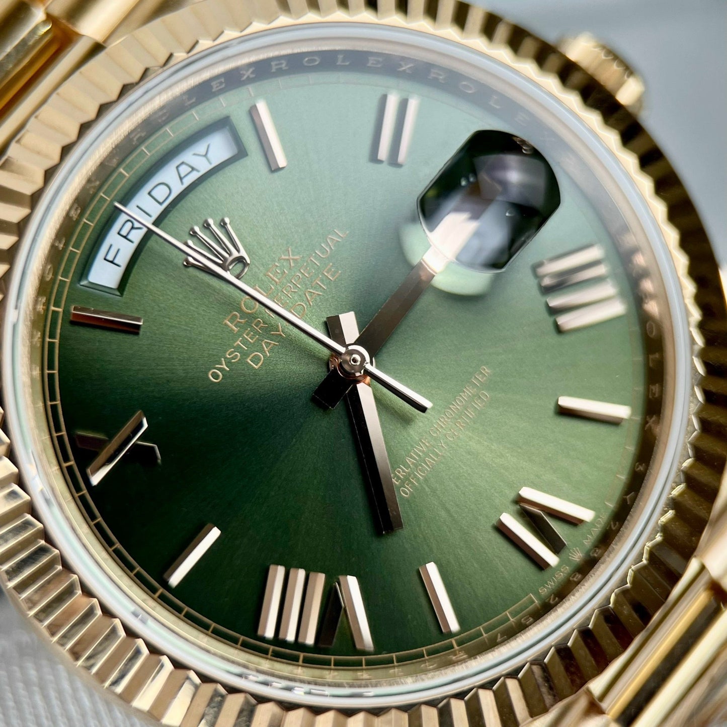 Rolex Day-Date 40 228235 1:1 meilleure édition de la version contrepoids d'usine GM v2