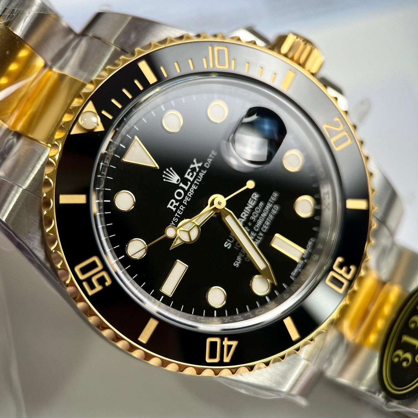 Rolex Submariner 116613-LN-97203 40 mm mouvement 3135 Clean Factory rempli d'or 18 carats