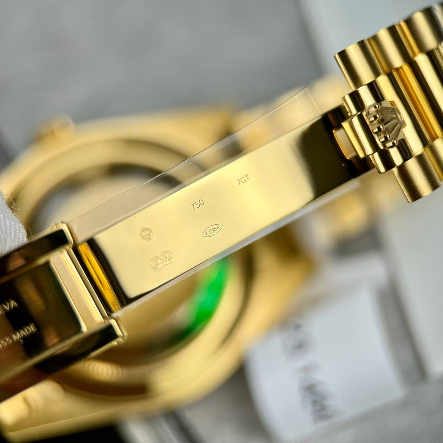 Rolex Day-Date 36 Gold Watch 118238-0111 Gold Filled 18k with 153 gram from GM Factory