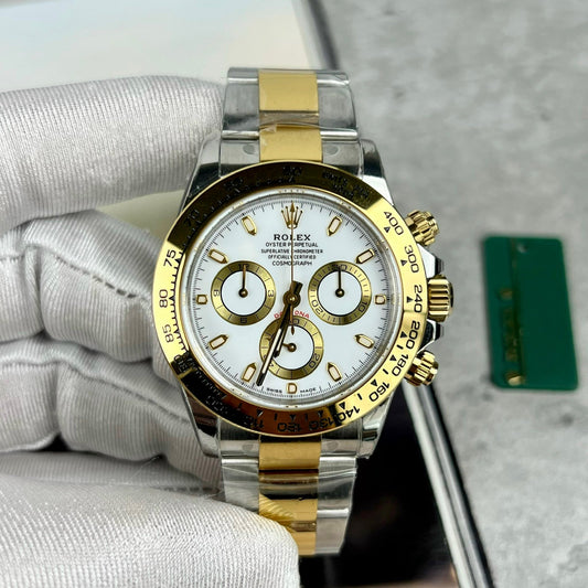 Rolex Cosmograph Daytona M116503-0001 1:1 Meilleure édition BT Factory Cadran blanc