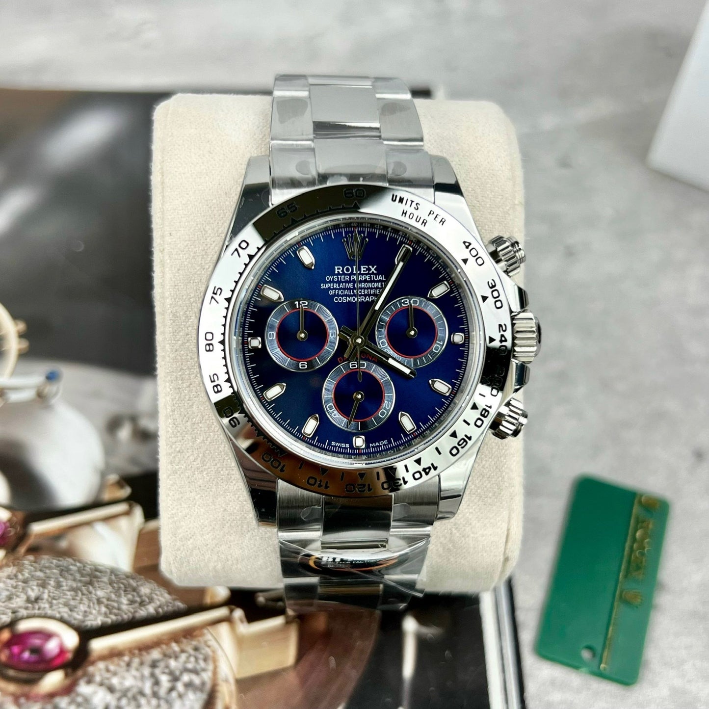 Rolex Cosmograph Daytona M116509-0071 1:1 Best Edition BT Factory blaues Zifferblatt