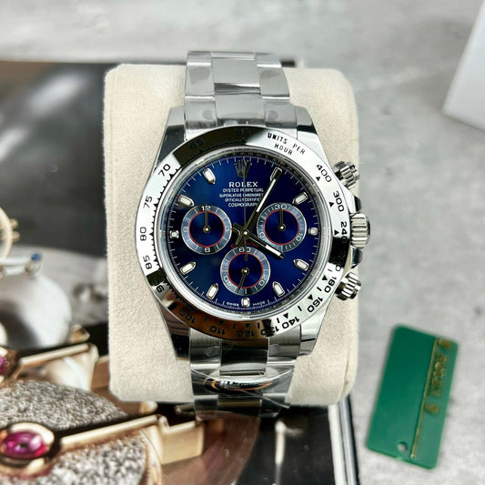 Rolex Cosmograph Daytona M116509-0071 1:1 Meilleure édition BT Factory Cadran bleu