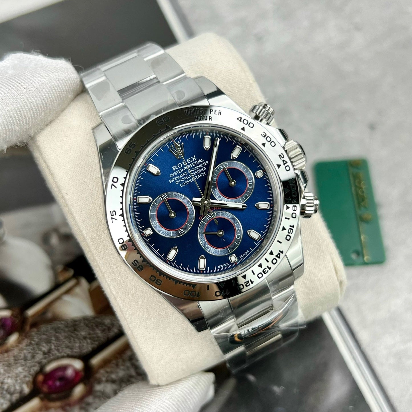 Rolex Cosmograph Daytona M116509-0071 1:1 Best Edition BT Factory blaues Zifferblatt