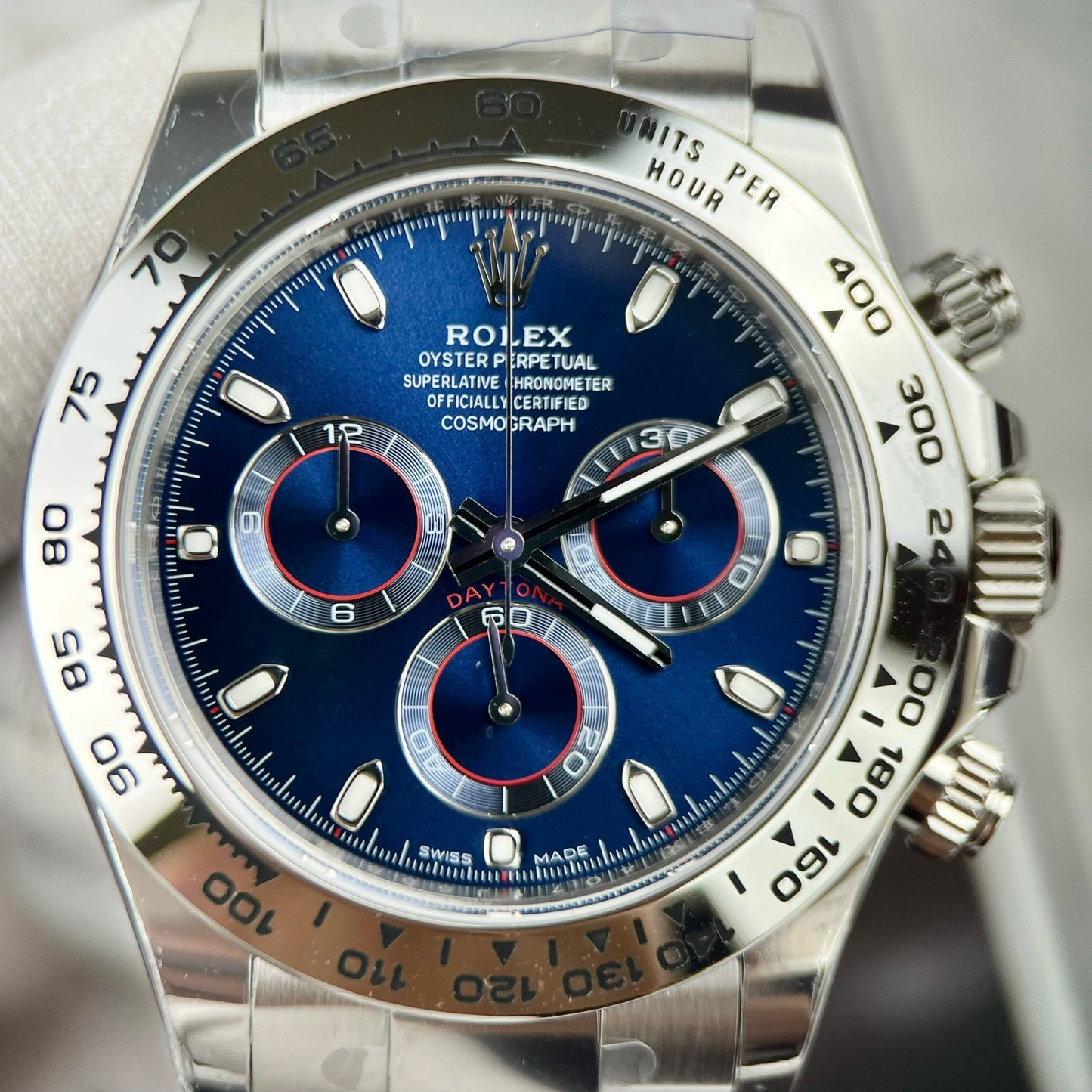 Rolex Cosmograph Daytona M116509-0071 1:1 Best Edition BT Factory blaues Zifferblatt